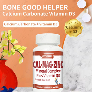 칼슘 마그네슘 아연 및 비타민 d 보충 칼슘 마그네슘 비타민 D3 및 아연 소프트젤 캡슐 - Product Image 3
