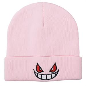 <span class=keywords><strong>Bonnet</strong></span> <span class=keywords><strong>tricot</strong></span>é brodé motif dessin animé Gengar, chaud, pour enfants, idéal pour l'automne, l'hiver, Noël, Halloween, Pâques, la Saint-Valentin - Product Image 4