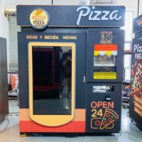 Máquina Expendedora de Pizza Comercial Totalmente Automática Directo de Fábrica, Pantalla Táctil Digital, Pago con Monedas, Tarjeta y Código QR, Compatible con Tecnología Inteligente