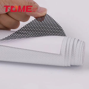 Pegatina de vidrio de una vía para ventana, película transparente de pvc, rollo de pegatina de vinilo <span class=keywords><strong>microperforado</strong></span> - Product Image 3