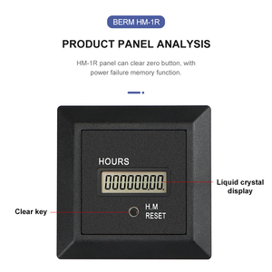 Minuterie de mise sous tension 0 ~ HM-1R affichage LCD 8 bits 100-240V AC <span class=keywords><strong>compteur</strong></span> <span class=keywords><strong>horaire</strong></span> <span class=keywords><strong>avec</strong></span> fonction de réinitialisation <span class=keywords><strong>compteur</strong></span> - Product Image 3