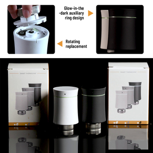 BECA BRT-100 thermostat intelligent vanne <span class=keywords><strong>de</strong></span> <span class=keywords><strong>radiateur</strong></span> Design moderne avec Tuya Life App Zigbee 3.0 télécommande <span class=keywords><strong>de</strong></span> <span class=keywords><strong>tête</strong></span> TRV <span class=keywords><strong>pour</strong></span> hôtels - Product Image 4