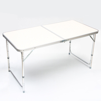 New Design China Factory wholesale Aluminium tube Folding table and chair