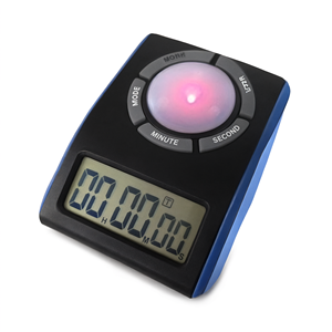 Minuteur numérique à compte à rebours avec lumière LED clignotante, en plastique, pour la cuisine - Product Image 2