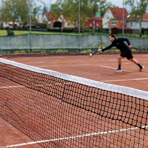 Lưới sân tennis ngoài trời hạng nặng với dây thép dễ lắp đặt để đào tạo hoặc sử dụng cạnh tranh - Product Image 6