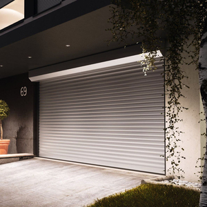 Vente chaude Design moderne <span class=keywords><strong>Porte</strong></span> à volet roulant électrique Portes <span class=keywords><strong>de</strong></span> <span class=keywords><strong>garage</strong></span> automatiques en aluminium <span class=keywords><strong>Porte</strong></span> <span class=keywords><strong>de</strong></span> <span class=keywords><strong>garage</strong></span> enroulable avec télécommande - Product Image 1