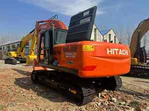 Excavadora de cadenas usada Hitachi ZX200 de 20 toneladas con certificación CE EMC, alta potencia de excavación, bomba hidráulica Shimadzu y motor con engranajes. - Product Image 4