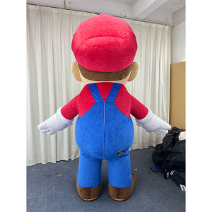 Quantité minimale de commande 1 pièces personnage <span class=keywords><strong>Super</strong></span> <span class=keywords><strong>Mario</strong></span> mascotte Costume à vendre <span class=keywords><strong>Super</strong></span> <span class=keywords><strong>Mario</strong></span> Luigi Costumes gonflable dessin animé à la main unisexe personnes - Product Image 3