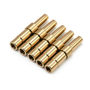 Custom High <strong>Precision</strong> CNC Brass Machining Services <strong>Rapid</strong> <strong>Prototyping</strong> 3D <strong>Model</strong> Stainless Steel Metal Turned on Lathe - Product Image 3