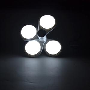 LED Folding UFO <b>Light</b> 50WE27 Screw Mouth Large Luminous Surface Energy-saving <b>Light</b> Bulb with Deformable Shape - Product Image 2