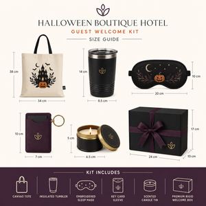 Kit de bienvenue pour les clients d'hôtels de luxe, avec logo personnalisé, en coton de luxe, pour la Saint-Valentin, Halloween, Thanksgiving, Nouvel An, articles d'accueil pour l'hôtellerie - Product Image 2