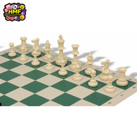 Handgefertigte Premium-Qualität Majestätische Staunton Schachfiguren Plastik-Schachspiel Brett für Tischspiele Indoor-Aktivitäten Schachset