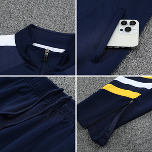 Vestes d'entraînement pour le football Vente en gros Survêtements de sport à manches longues Survêtements de football avec logo d'équipe personnalisé Vestes de football Survêtements - Product Image 3