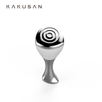 Masseur facial magnétique KAKUSAN, contrôle tactile, vibration, design élégant pour le soin du visage, matériau magnétique en aluminium, batterie au lithium