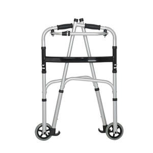 Andador plegable portátil de dos ruedas para ayudar A los discapacitados y ancianos A caminar - Product Image 6