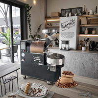 Tostador de Café Eléctrico Completamente Automático de Acero Inoxidable de 3 kg para Uso Comercial con Precios Competitivos