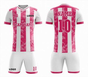 เสื้อฟุตบอลคุณภาพสูง ปี 2025-2026 แบบสั่งทำพิเศษ พิมพ์ลายด้วยความร้อน ชุดกีฬาทีม ฤดูกาลใหม่ ชุดฟุตบอลขาสั้น ระบายอากาศได้ดี - Product Image 2