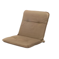 Vente en gros de tapis en tissu Oxford pour l'extérieur de la maison chaise de camping pliante détachable en aluminium avec coussin