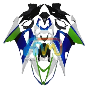 Inyección para <span class=keywords><strong>KAWASAKI</strong></span> <span class=keywords><strong>NINJA</strong></span> ZX 6R <span class=keywords><strong>636</strong></span> C Azul verde <span class=keywords><strong>ZX6R</strong></span> 2017 13 15 16 17 18 43LQ.16 ZX636 ZX-6R 2013 2015 <span class=keywords><strong>2016</strong></span> 2018 Carenado - Product Image 1