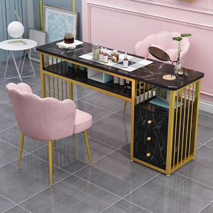 Hot Sales <b>Nail</b> Salon Furniture <b>Nail</b> Tables <b>Nail</b> Art Beauty Salon Supplies <b>Desk</b> - Product Image 1