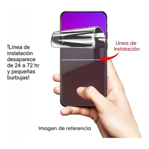 Infinix Note 30 Pro idrogel Privacy protettore 2.5D Anti-Spy Anti-Shock Anti-graffio pellicola di Mica Anti-impronte digitali per 10 Pro - Product Image 4