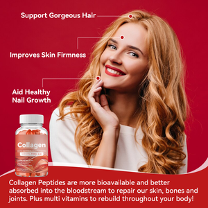 3 tipi di Gummies di collagene di origine alimentare con biotina e Multi vitamine-integratore alimentare personalizzato - Product Image 4