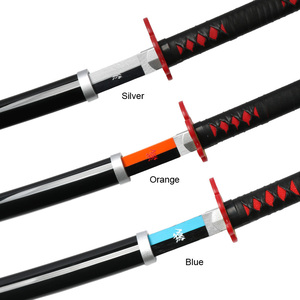 Katana de Anime Real, <span class=keywords><strong>espada</strong></span> samurái, demonio asesino, Fuego, Dios <span class=keywords><strong>Tanjiro</strong></span>, Cosplay, promoción - Product Image 2