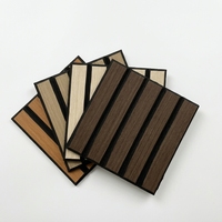 Paneles Acústicos Modernos de MDF, Absorbentes de Sonido, Ignífugos, de Madera Alistonada, Personalizados, Impermeables, Ecológicos, Paneles de Pared para el Hogar, Envío Gratuito