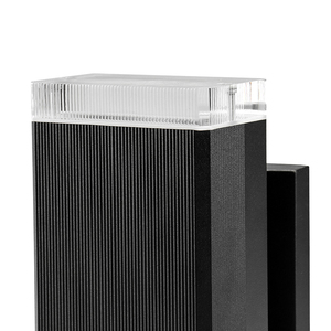 Acrylic khuếch tán bên ngoài trang trí <span class=keywords><strong>LED</strong></span> Tường Ngoài Trời Đèn treo tường nhôm bên ngoài Tường Gắn lên xuống dẫn ánh sáng bức tường - Product Image 5