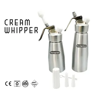 Lesoo Aluminum Whip Cream Cherger Dispenser Cream Whipper