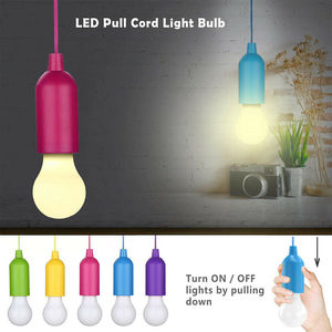 Lampe LED Portable colorée avec cordon suspendu, pour chambre d'enfants, décoration de lecture, mariage, noël, tente - Product Image 2