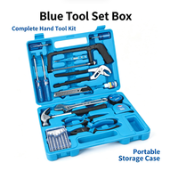 Kit de Herramientas Manuales Multiusos Duradero, Todo en Uno, en Caja de Almacenamiento para el Ensamblaje de Muebles en el Hogar