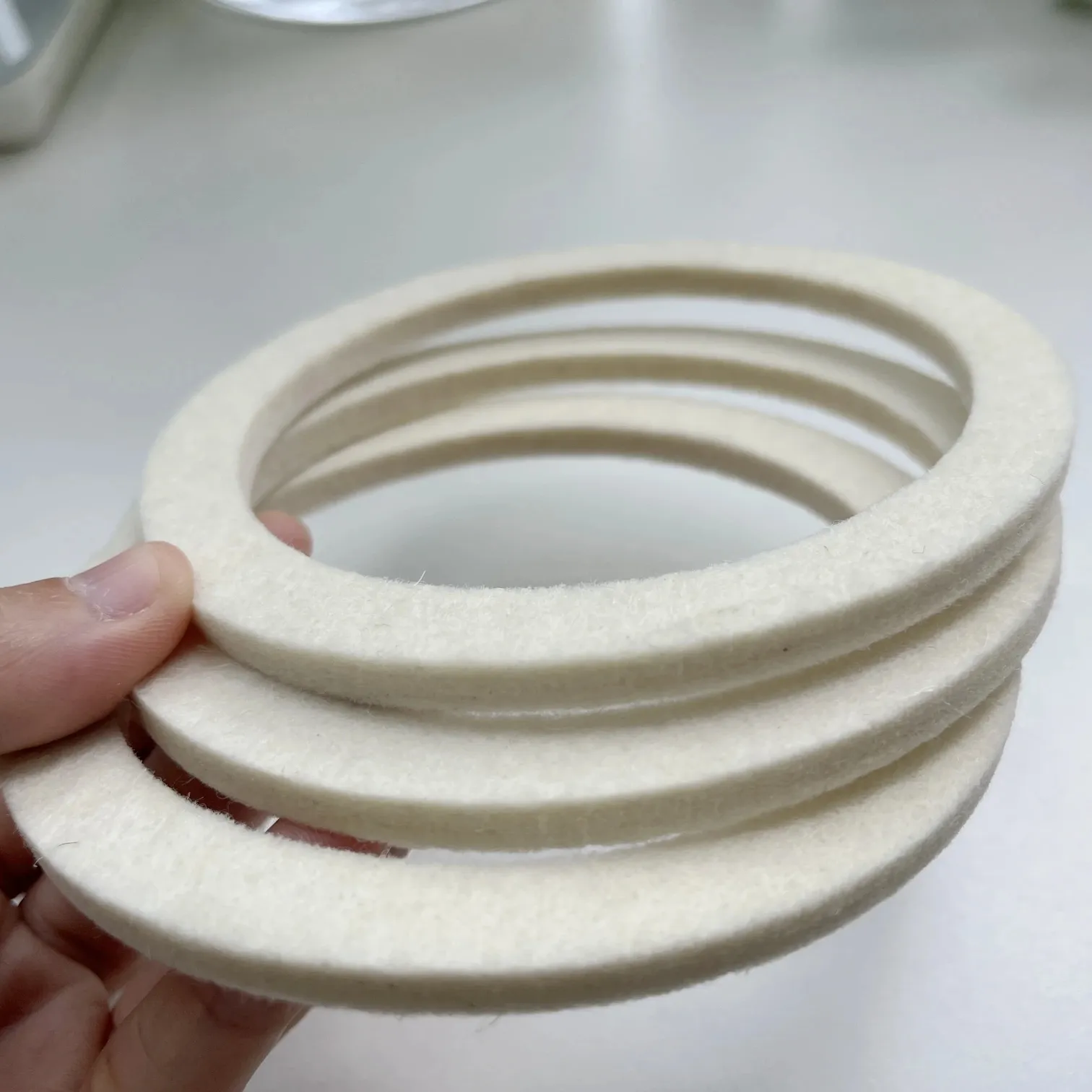 100% Compressed Woolen Felt Industrial Thick Wool Felt Thin Sheep Wool Felt Fabric