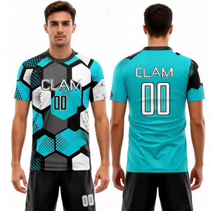 <span class=keywords><strong>Camiseta</strong></span> de Fútbol Reversible Personalizada de Senegal, Camisetas de Equipos de Fútbol, <span class=keywords><strong>Camiseta</strong></span> de Fútbol Vintage con Cuello Redondo para Hombre - Product Image 1