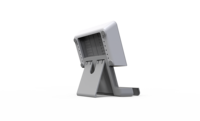 Station de recharge sans fil avec design pliable, sortie 10W, alignement magnétique pour téléphones mobiles certifiés compatibles