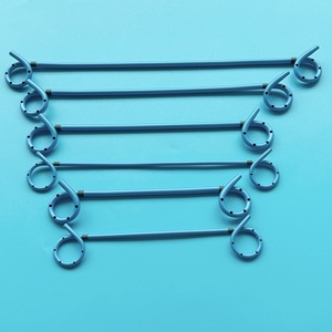 Tubin de drainage par extrusion jetable de haute qualité Cathéter de drainage urétral à double queue de cochon PE personnalisé pour fournitures médicales - Product Image 5