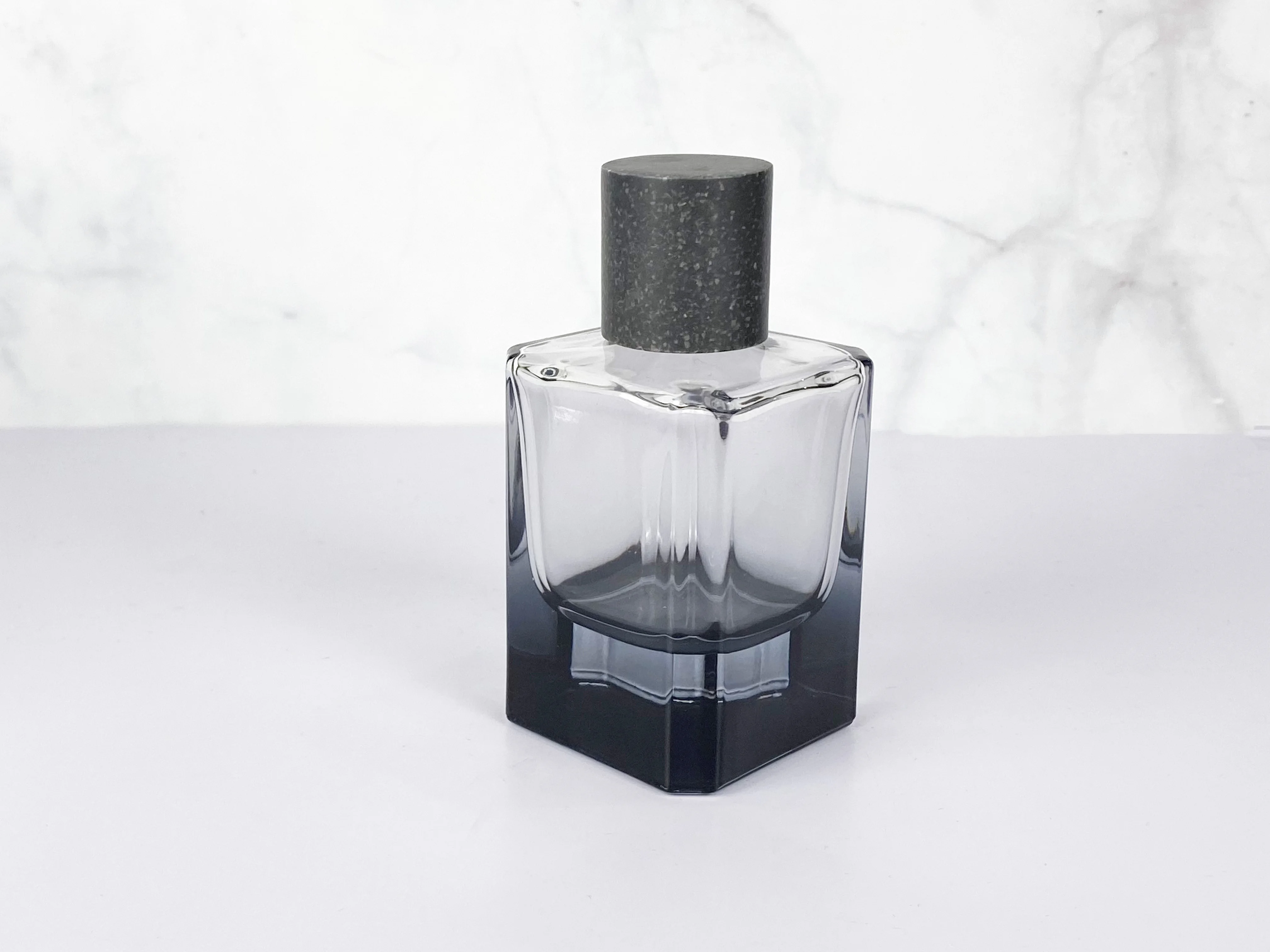 50 ml glass perfume bottle with perfume caps