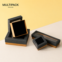 Solution d'emballage de bijoux de luxe OEM ODM, boîte à bagues, boîte à colliers, boîte à boucles d'oreilles, emballage cadeau personnalisé