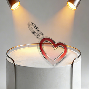 Pulsera <span class=keywords><strong>de</strong></span> <span class=keywords><strong>Plata</strong></span> Pura 925 para Mujer, con Diseño <span class=keywords><strong>de</strong></span> Manzana Roja, Fresa y Cereza en Forma <span class=keywords><strong>de</strong></span> Corazón, Pulsera <span class=keywords><strong>de</strong></span> Cristal con Cuentas DIY - Product Image 6