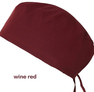 Gorros Quirúrgicos Unisex de Altura Ajustable, Uniformes de Hospital para Laboratorio, Práctica Dental, Clínica <span class=keywords><strong>Veterinaria</strong></span>, <span class=keywords><strong>Farmacia</strong></span> - Product Image 4