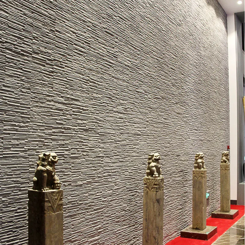 Over 70 years usage modern Durable and flexible 3d exterior wall tiles stone Tiles For Sale
