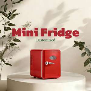 Mini Frigorifero Premium per Caffetteria, Mobiletto Frigorifero e Mini Giocattoli per Riempire il Frigorifero, Soluzione di Raffreddamento Versatile per Attività Commerciali e Gioco - Product Image 1