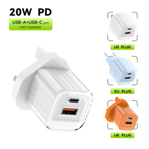 Cargador de Teléfono USB-C PD de Fábrica, 20W GaN, Tipo C, Portátil, Carga Rápida, Un Solo Puerto, para Android - Product Image 2