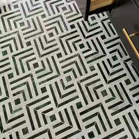 Mosaïque de marbre chinoise de haute qualité en gros pour la décoration murale des salles de bain et cuisines – Projet de carrelage en marbre