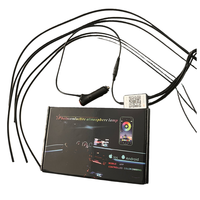 Bande lumineuse LED flexible pour capot de voiture 12V, feux de jour, nouvelle lampe d'ambiance universelle pour voiture, décoration