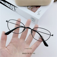 Fakem-Louis2025 Nuevo Diseño Ultraligero Sin Tornillos, Montura de Gafas Ópticas Anti-Luz Azul con Lentes AC para Miopía Femenina 00426