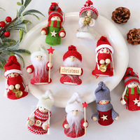Nouvelles figurines de Noël 3D, ornements pour arbre de Noël, pendentifs et décorations de table, cadeau pour la mise en scène de scènes de fêtes