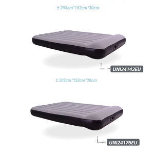 Colchón Inflable Avenli con Almohada Integrada, Bomba Eléctrica, PVC Flocado, Plegable, Diseño Moderno para Dormitorio o Uso en el Parque - Product Image 6