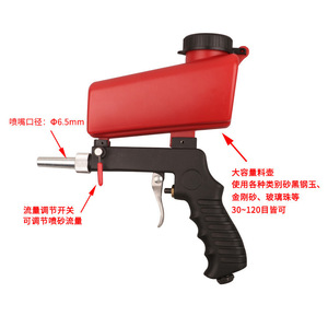 Hot Selling Portable Mini Pneumatic <b>Sandblasting</b> Gun Handheld Power Tool Accessory for Cross-Border E-Commerce - Product Image 3