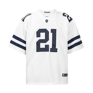 Camiseta Deportiva de Hockey sobre Hielo, Manga Corta, Unisex, Malla Transpirable de Secado Rápido, para Rugby, Baloncesto, Estilo Casual y Holgado - Product Image 5